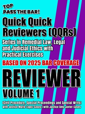 Remedial Law Ethics Reviewer Vol 1