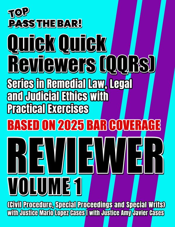 Remedial Law Ethics Reviewer Vol 1